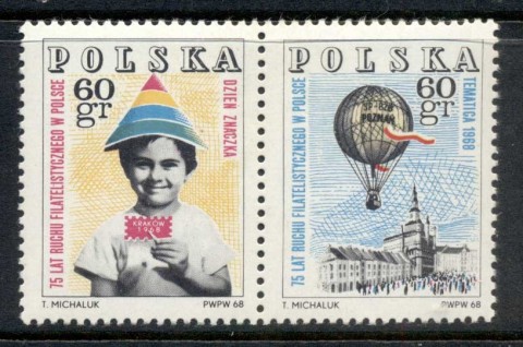 Poland-1968-Polish-PhilatelyMLH