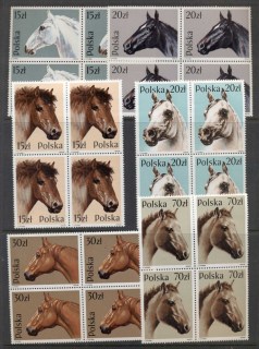 Poland-1969-Horses-blk4-MUH