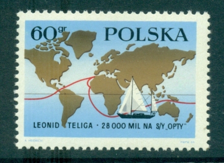 Poland-1969-Leonid-Teligas-World-Voyage-MUH-lot35531