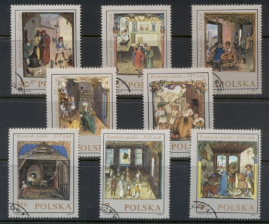 Poland-1970-Miniature-Paintings-from-Behems-Code-CTO