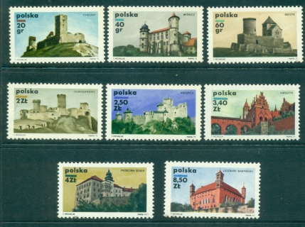 Poland-1971-Polish-Castles-MUH-lot35568