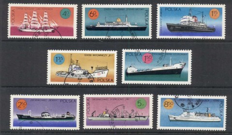 Poland-1971-Polish-Ships-CTO