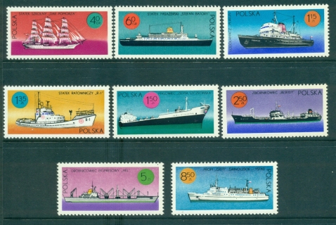 Poland-1971-Polish-Ships-MUH-lot35567