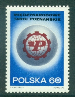 Poland-1971-Poznan-fair-MUH-lot35574