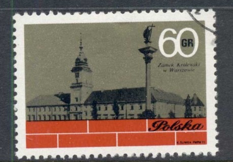 Poland-1971-Royal-Castle-Warsaw-CTO