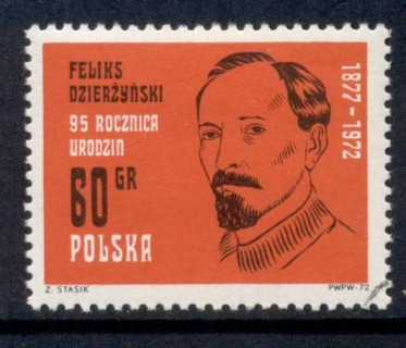 Poland-1972-Feliks-Dzerhinski-CTO