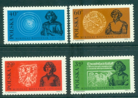 Poland-1972-Portraits-of-Copernicus-MUH-lot35602