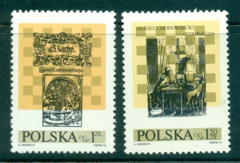 Poland-1974-Chess-MUH-lot35636