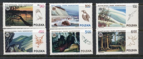 Poland-1976-National-Parks-MUH