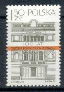 Poland-1976-Polish-Theatre-Poznan-MUH