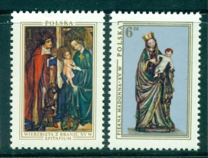 Poland-1976-Xmas-Madonna-MUH-lot35686