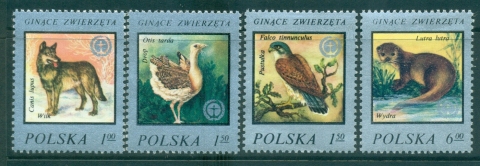 Poland-1977-Wildlife-Protection-MUH-lot35710