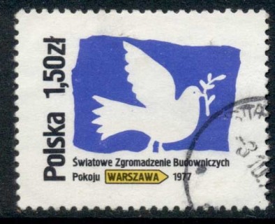 Poland-1977-World-Council-of-Peace-CTO