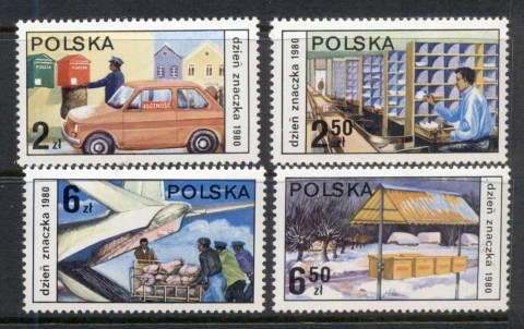 Poland-1980-Stamp-Day-MUH