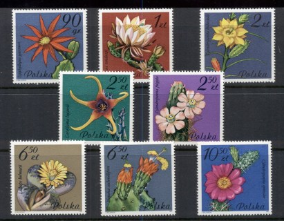 Poland-1981-Flowering-Succulents-MUH