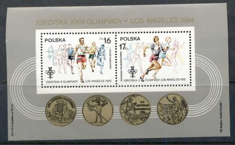 Poland-1984-Summer-Olympics-Los-Angeles-MS-MUH