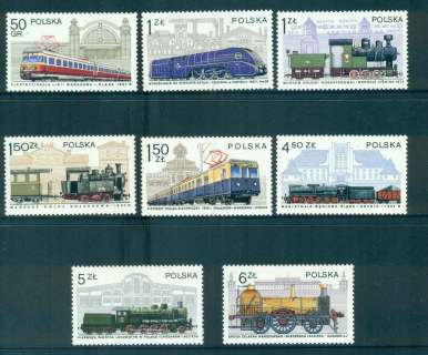 Poland-1984-Trains-MUH-lot51948