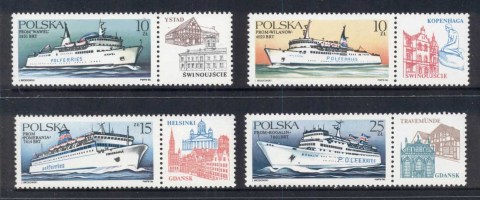 Poland-1986-Ferryboats-MUH