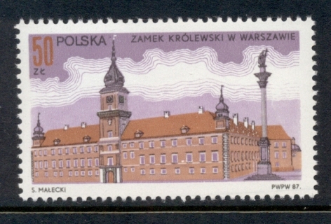 Poland-1987-Royal-Castle-MUH