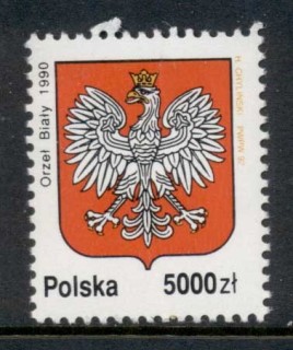 Poland-1992-National-Arms-MUH