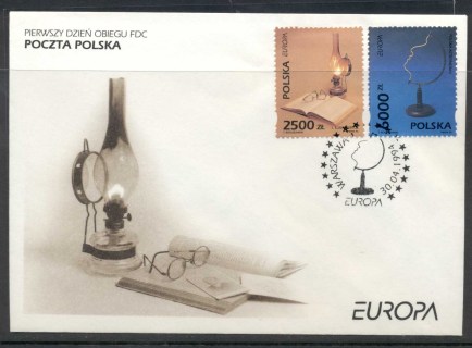 Poland-1994-Europa-Scientific-Discoveries-FDC