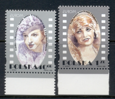 Poland-1996-Europa-Famous-Women-MUH