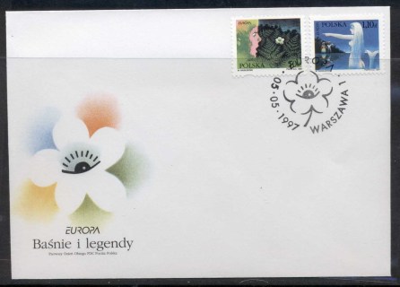 Poland-1997-Europa-Myths-legends-FDC