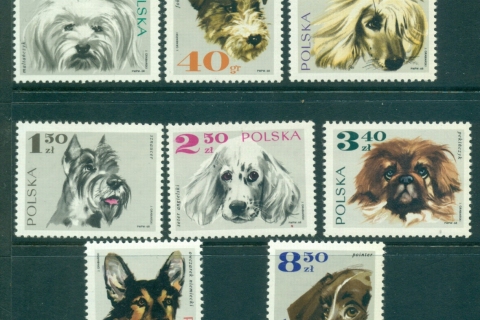 Poland-1969-Dogs-MUH-lot35527