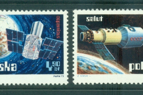 Poland-1973-American-Russian-satellites-MUH-lot35618