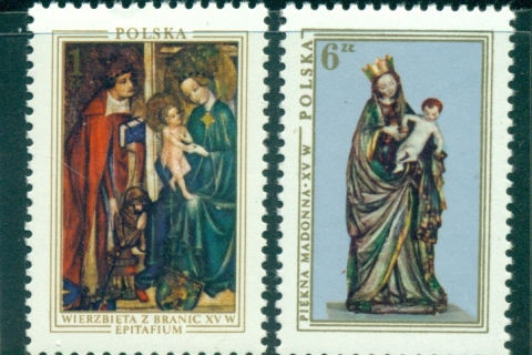 Poland-1976-Xmas-Madonna-MUH-lot35686