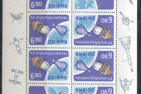 Poland-1977-25-Years-of-Space-Conquest-MS