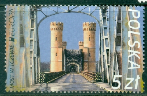 Poland-2018-EUROPA-Stamps-Bridges-MUH
