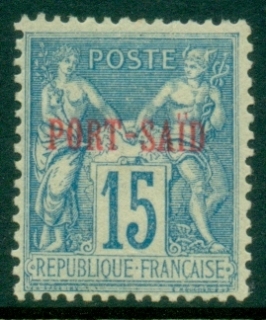 Port-Said-1899-1900-Sage-15c-blue-MLH