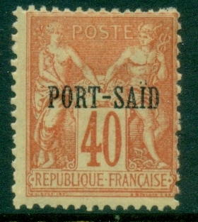 Port-Said-1899-1900-Sage-40c-red-on-straw-MLH