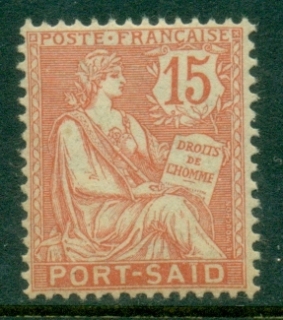 Port-Said-1902-03-Mouchon-15c-pale-red-MLH