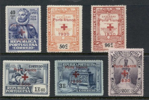 Portugal-1930-Red-Cross-Opts-MLH