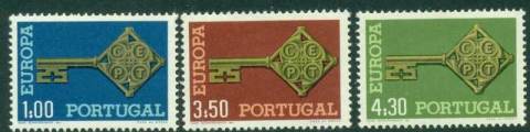 Portugal-1968-Europa-MUH-Lot15842