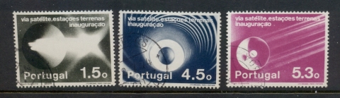 Portugal-1974-Satellite-Communications-Network-FU