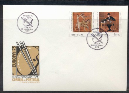 Portugal-1975-Europa-Paintings-FDC