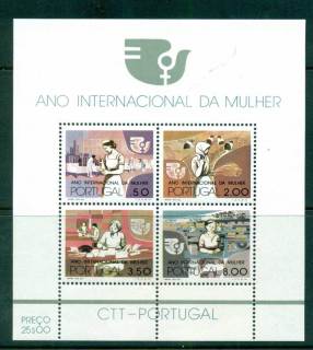 Portugal-1975-International-Womens-Year-MS-MUH-lot57474