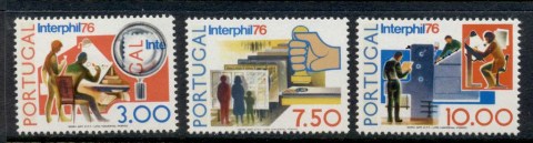 Portugal-1976-Interphil-Stamp-Ex-MLH