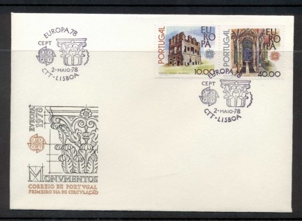 Portugal-1978-Europa-Architecture-FDC