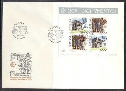 Portugal-1978-Europa-Architecture-XLMS-FDC