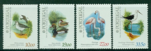Portugal-1982-Birds-International-Stamps-Exhibition-PHILEXFRANCE-in-Paris-Birds-MUH