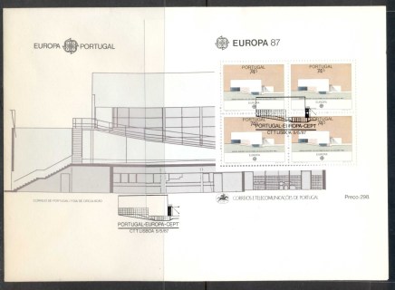 Portugal-1987-Europa-Architecture-XLMS-FDC