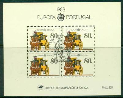 Portugal-1988-Europa-MS-CTO-Lot16169