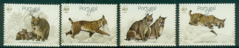 Portugal-1988-WWF-Worldwide-Protection-of-Animals-Lynx-MUH