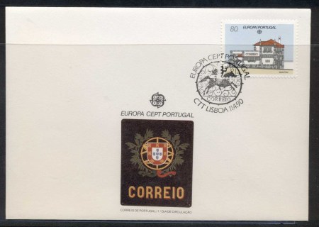 Portugal-1990-Europa-Post-Offices-FDC