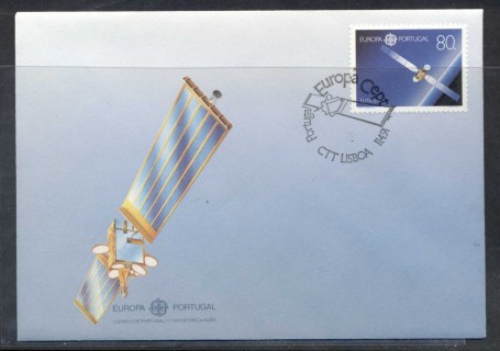 Portugal-1991-Europa-Man-in-Space-FDC