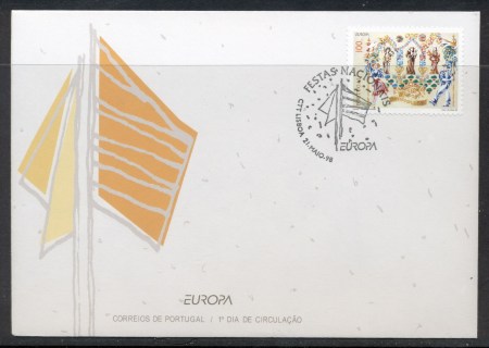 Portugal-1998-Europa-Holidays-Festivals-FDC